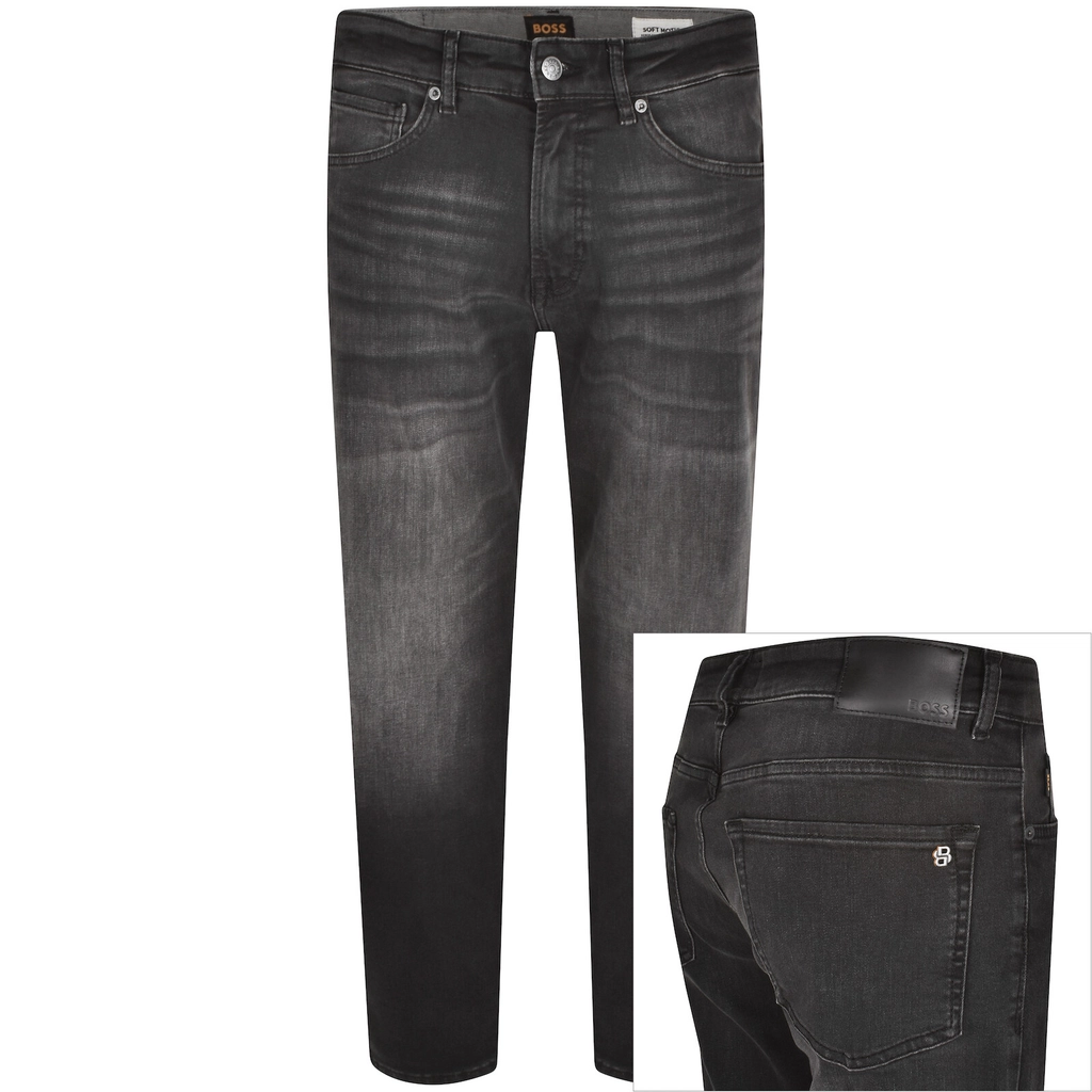 Hugo Boss BOSS Maine Regular Fit Jeans Black